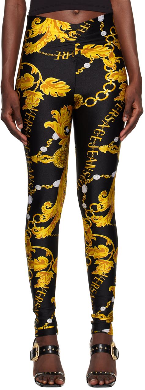 is versace haute couture|Versace couture leggings.